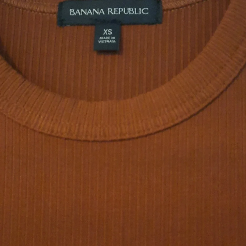 Banana Republic Maxi Knit Dress, XS, Rust color, Never worn. Perfect condition. - Picture 3 of 4
